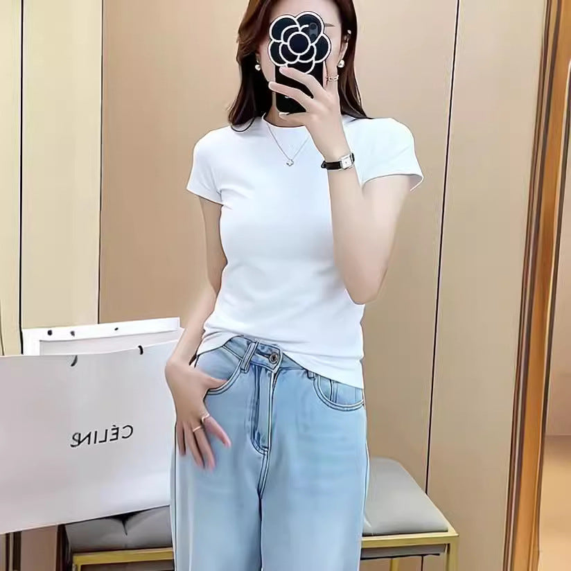Women's Cotton Slim Fit T-Shirt