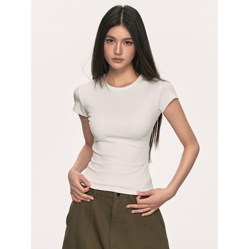 Women's Cotton Slim Fit T-Shirt