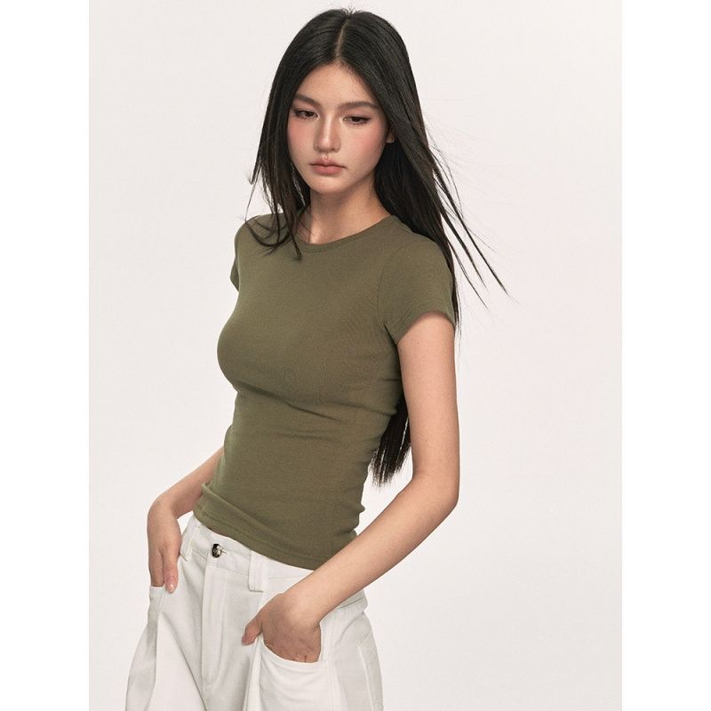 Women's Cotton Slim Fit T-Shirt