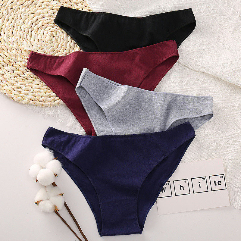 Women's cotton underwear, 3-piece set