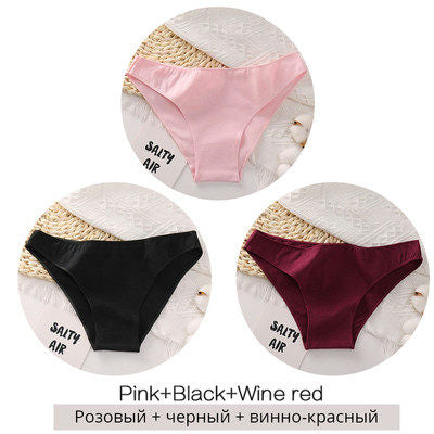 Women's cotton underwear, 3-piece set