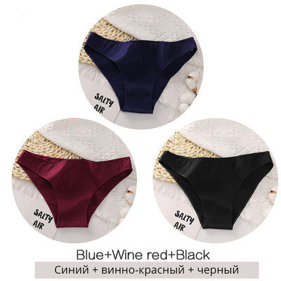 Women's cotton underwear, 3-piece set