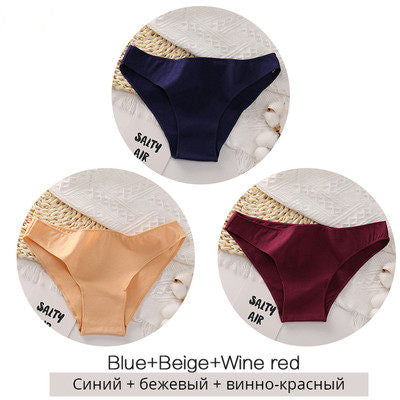 Women's cotton underwear, 3-piece set