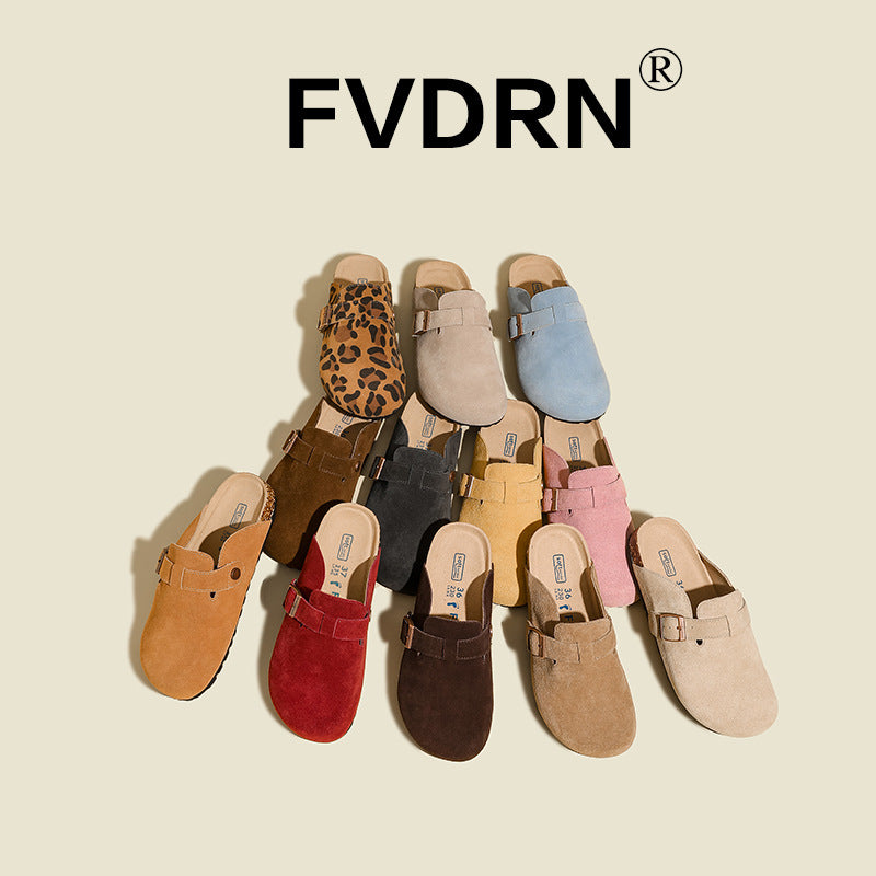 Women's cowhide Birkenstock shoes