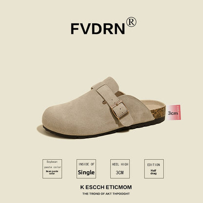 Women's cowhide Birkenstock shoes