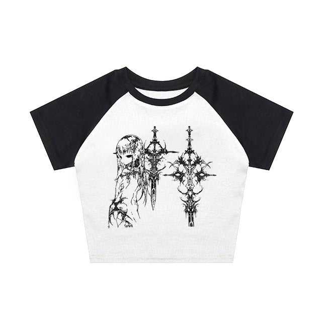Women's Crop Top T-shirt