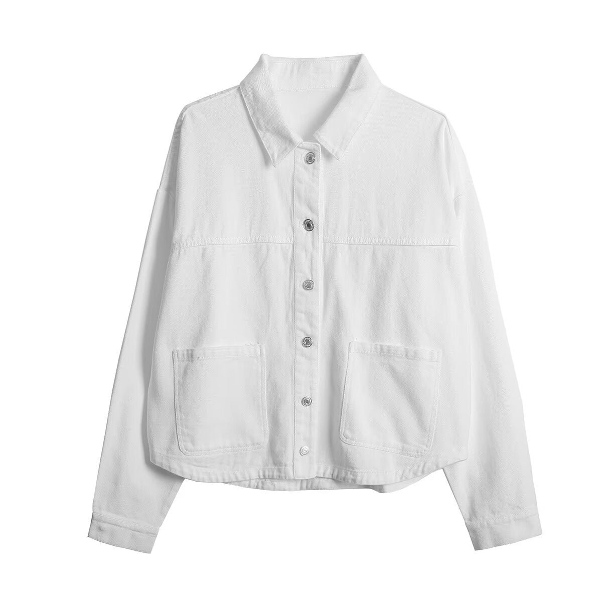 Women's Denim Collar Shirt