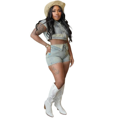 Women's Denim Top and Jeans