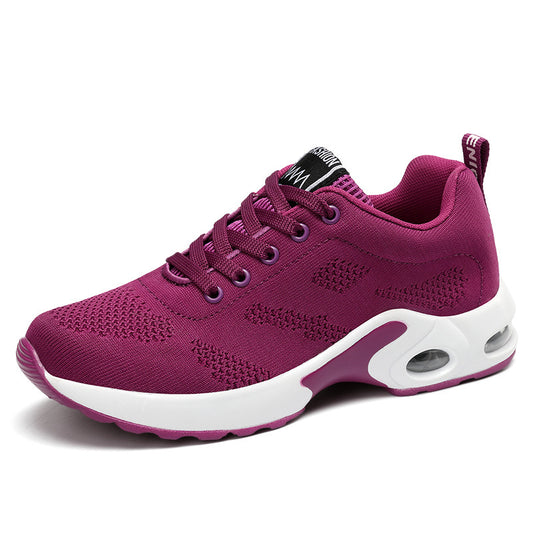 Women's Dense Mesh Fly-Knit Casual Shoes
