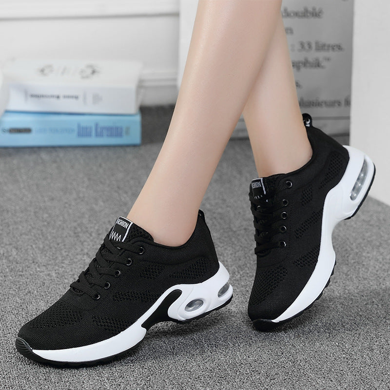 Women's Dense Mesh Fly-Knit Casual Shoes