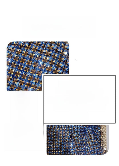 Women's Diamond-Encrusted Evening Clutch Bag