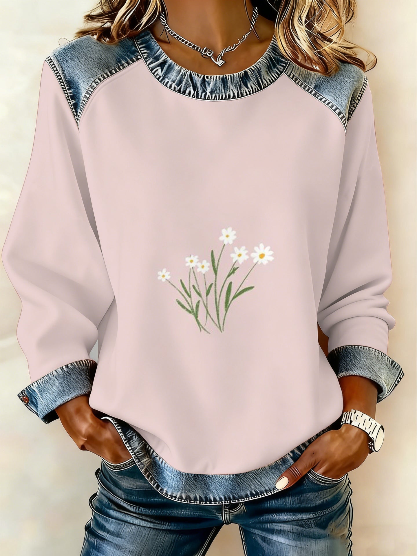 Women's Digital Print T-Shirt