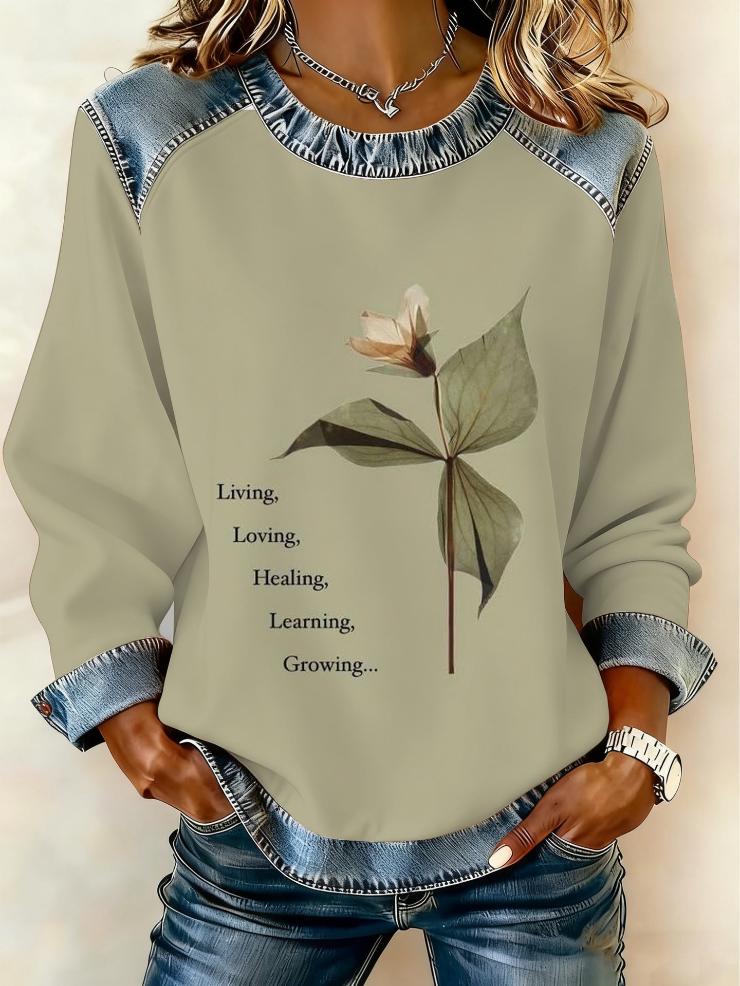 Women's Digital Print T-Shirt
