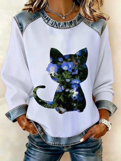 Women's Digital Print T-Shirt