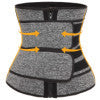 women's double belt reinforced sports belly belt