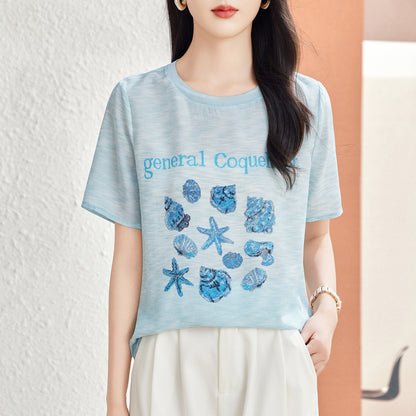 Women's Double Crepe Silk Blouse