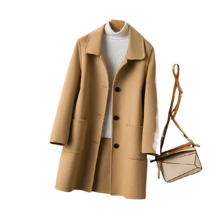 Women's Double-sided Cashmere Wool Coat