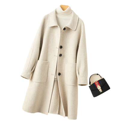 Women's Double-Sided Cashmere Wool Coat