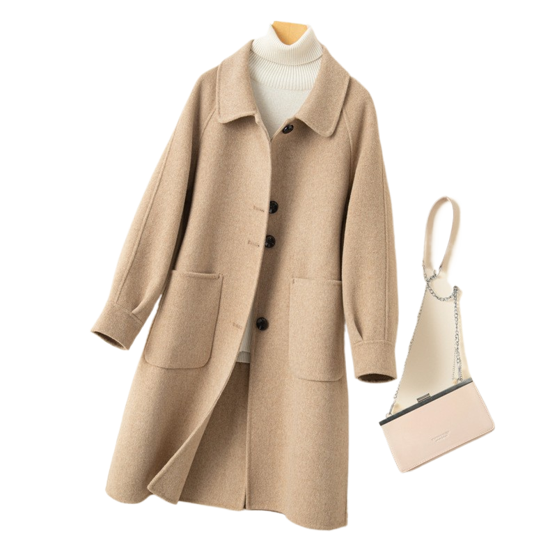 Women's Double-Sided Cashmere Wool Coat
