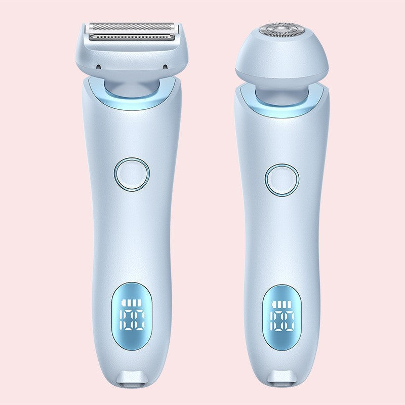 Women's Dual Head Electric Shaver and Hair Trimmer