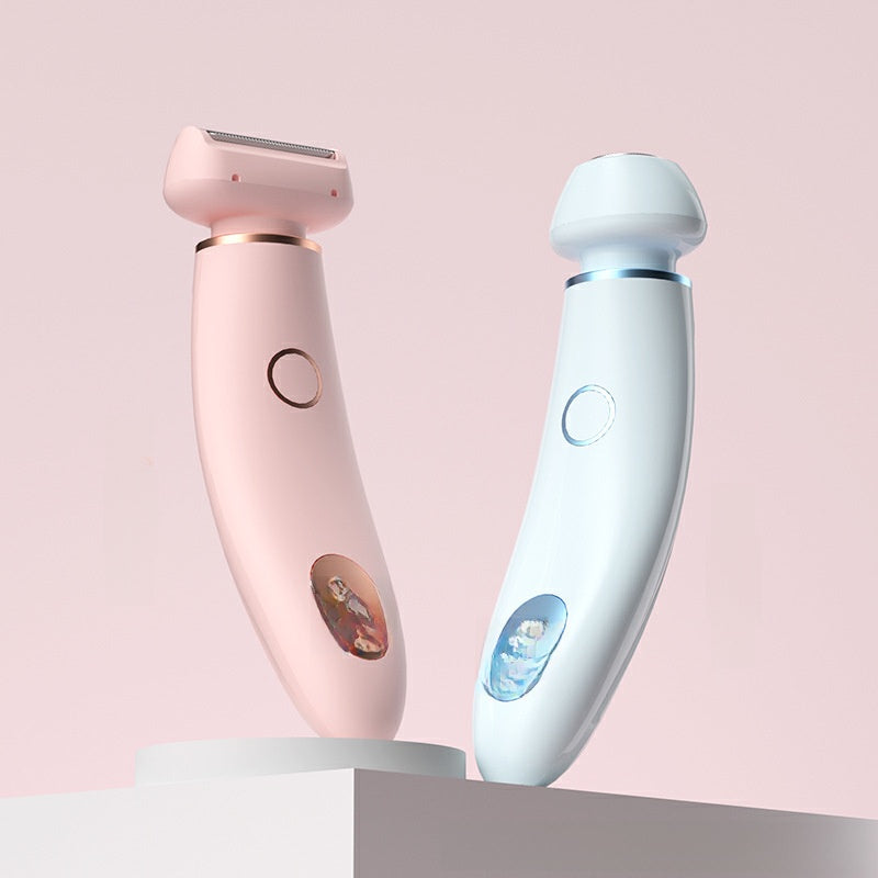 Women's Dual Head Electric Shaver and Hair Trimmer
