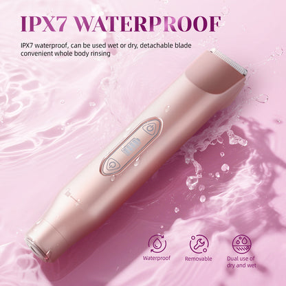 Women's Electric Shaver Three-in-One Hair Removal Device