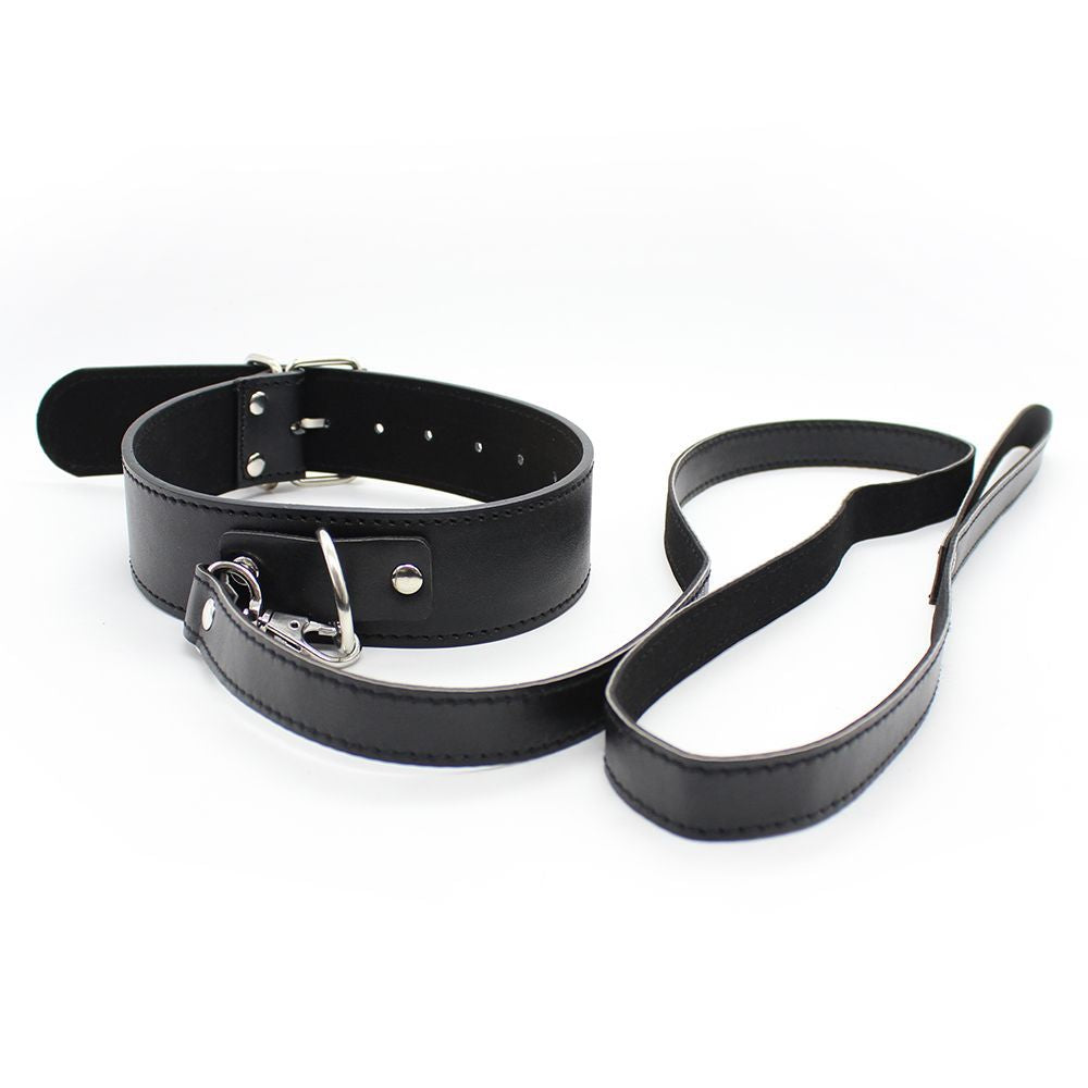 Women's erotic restraint neck ring