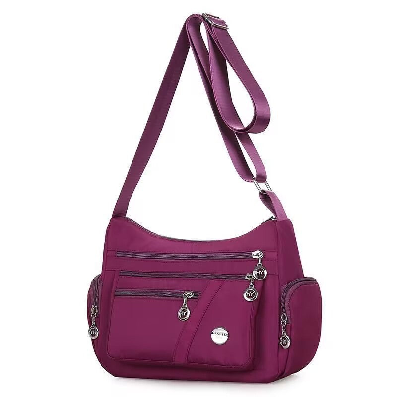 Women's Fashion Crossbody Bag with Multi-Layer Compartments