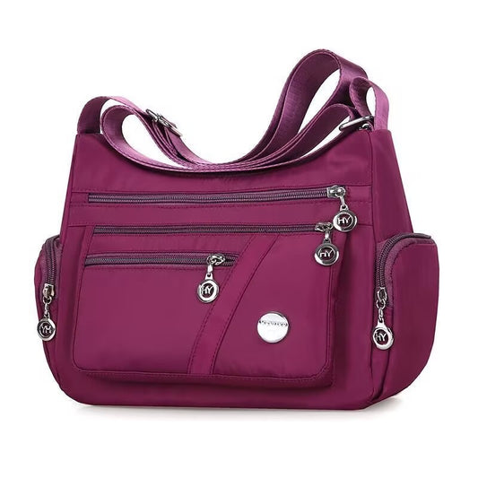 Women's Fashion Crossbody Bag with Multi-Layer Compartments