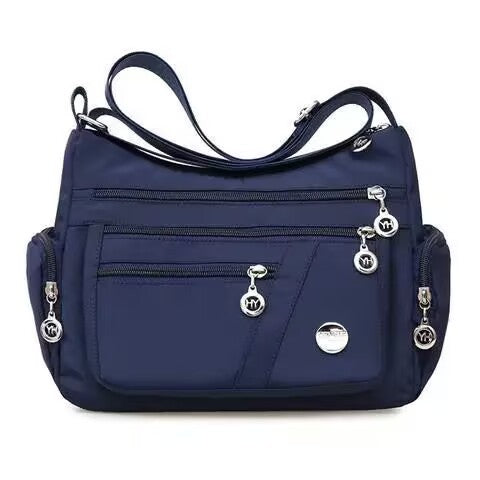 Women's Fashion Crossbody Bag with Multi-Layer Compartments