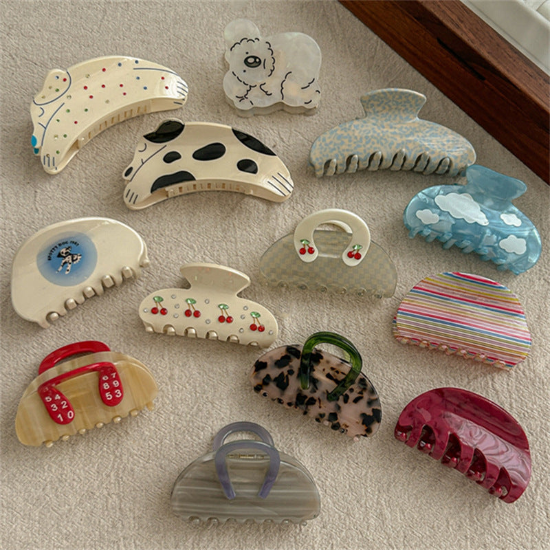 Women's Fashion Hair Clips Tulip Design