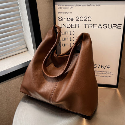 Women's Fashion Shoulder Tote Bag Large Capacity Casual Underarm Handbag