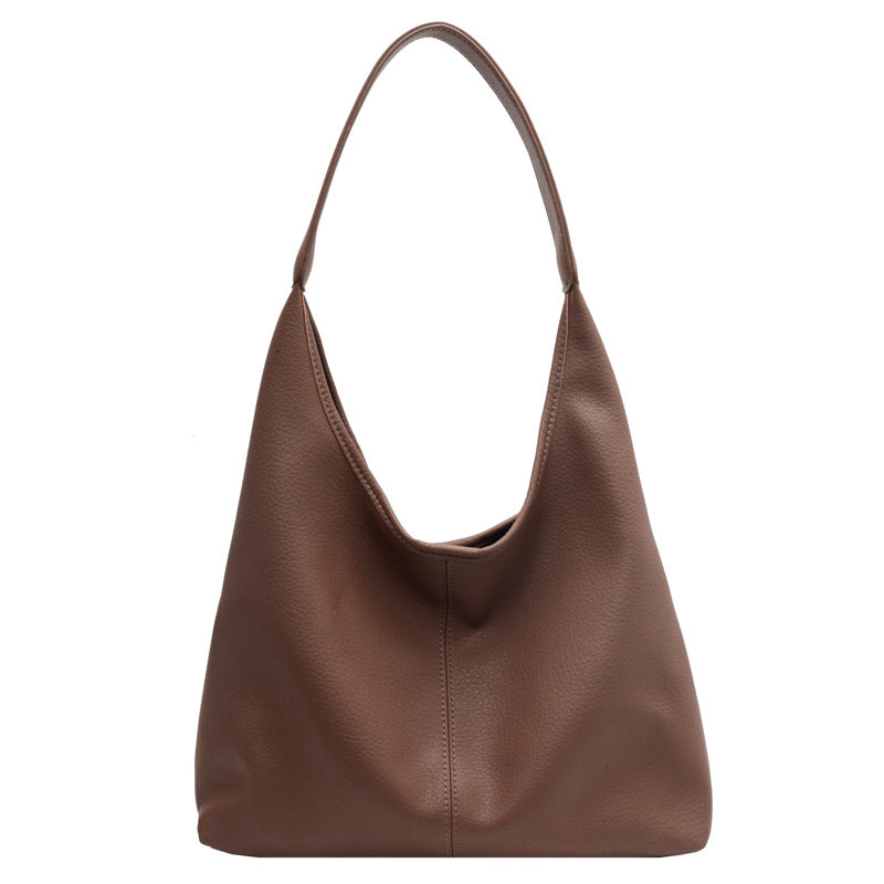 Women's Fashion Shoulder Tote Bag Large Capacity Casual Underarm Handbag