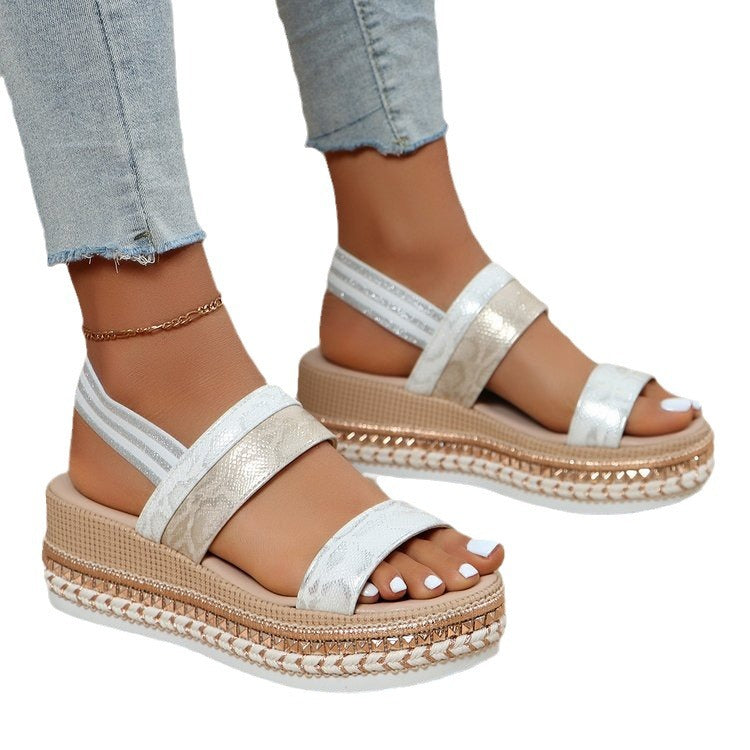 Women's fashion thick-soled women's sandals