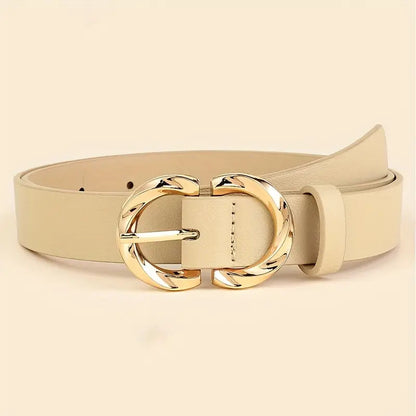 Women's fashionable and versatile buttoned waistband