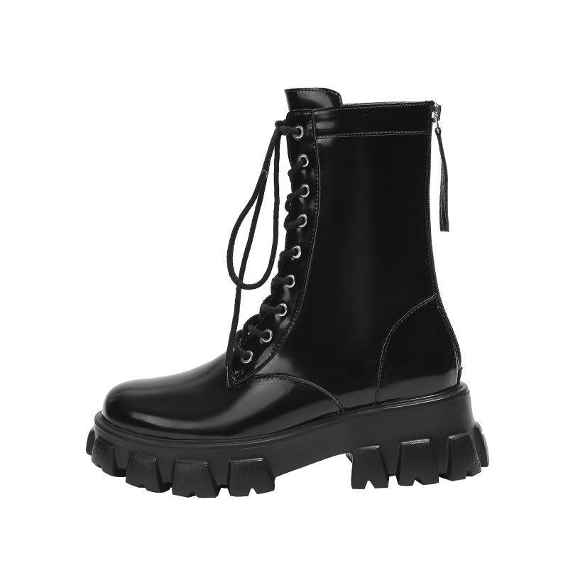 Women's Fashionable High Heel Back Zipper Boots