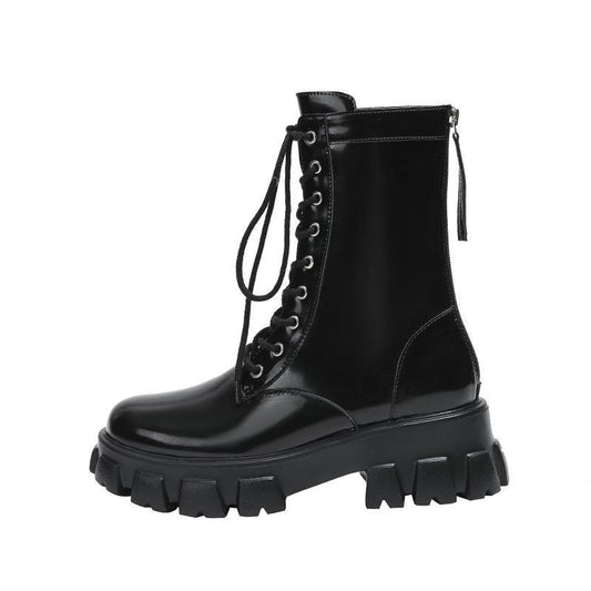 Women's Fashionable High Heel Back Zipper Boots