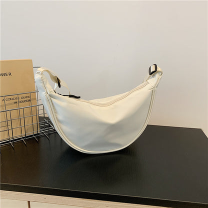 Women's Fashionable Nylon Dumpling Crossbody Bag