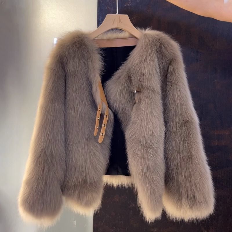 Women's Faux Fur Short Coat