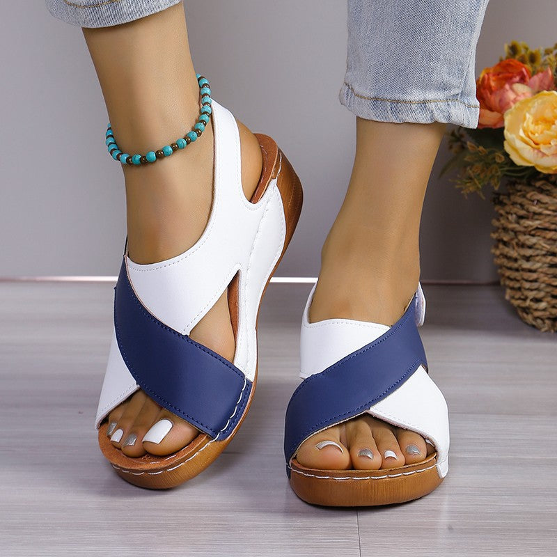 Women's Fish Mouth Platform Sandals