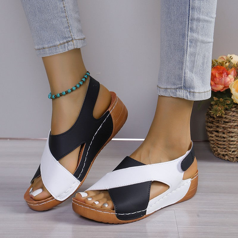 Women's Fish Mouth Platform Sandals
