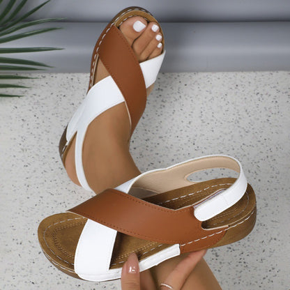 Women's Fish Mouth Platform Sandals
