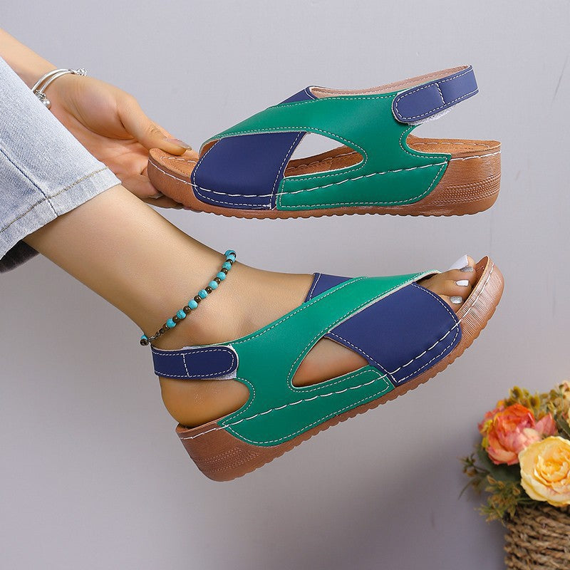 Women's Fish Mouth Platform Sandals