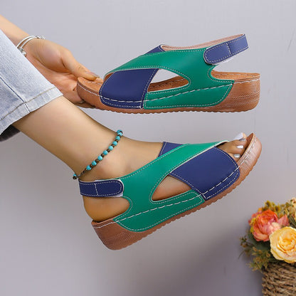 Women's Fish Mouth Platform Sandals