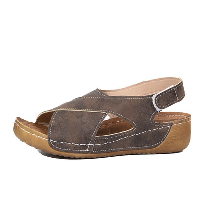 Women's Fish Mouth Platform Sandals