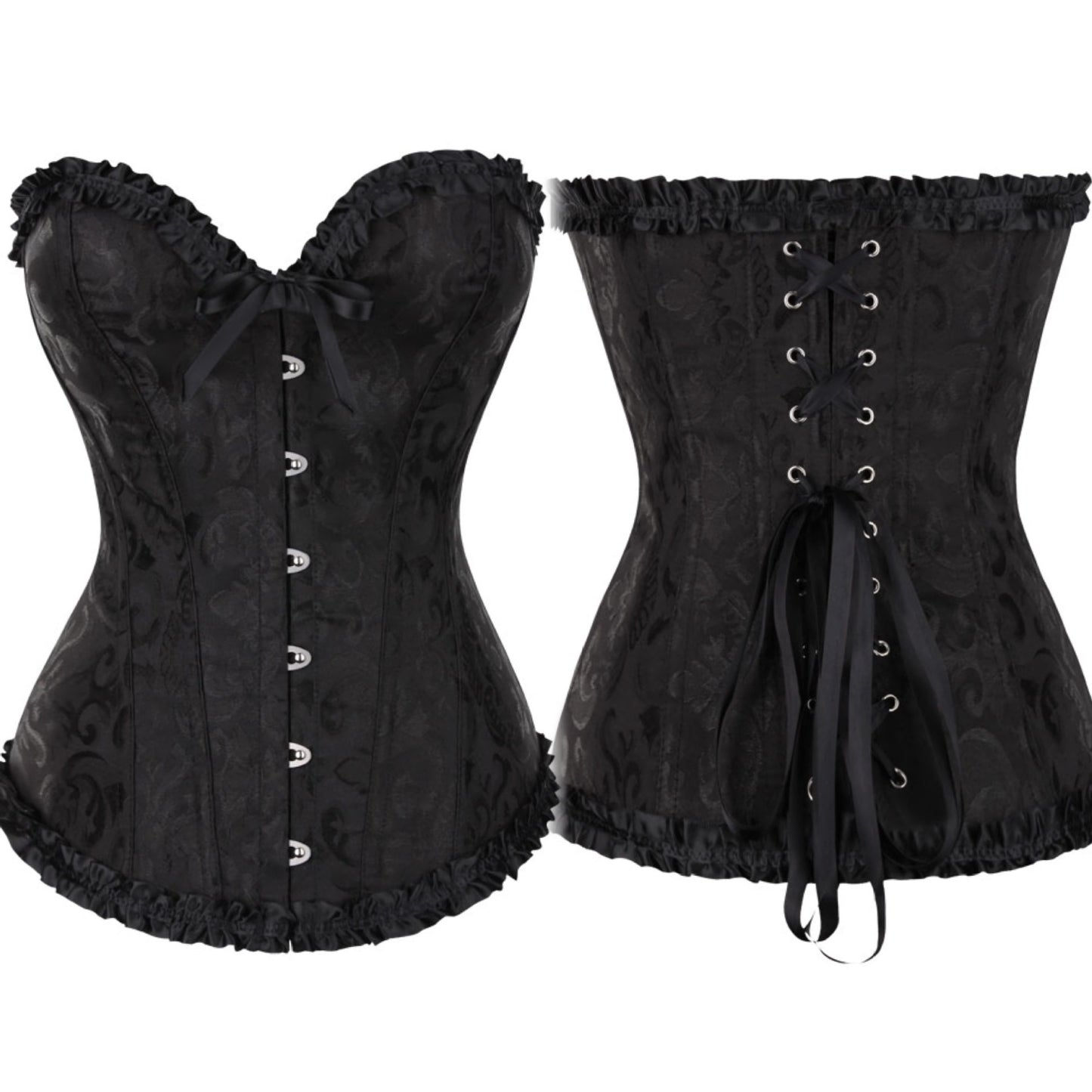 Women's Fishbone Floral Tube Top and Tutu Skirt Set