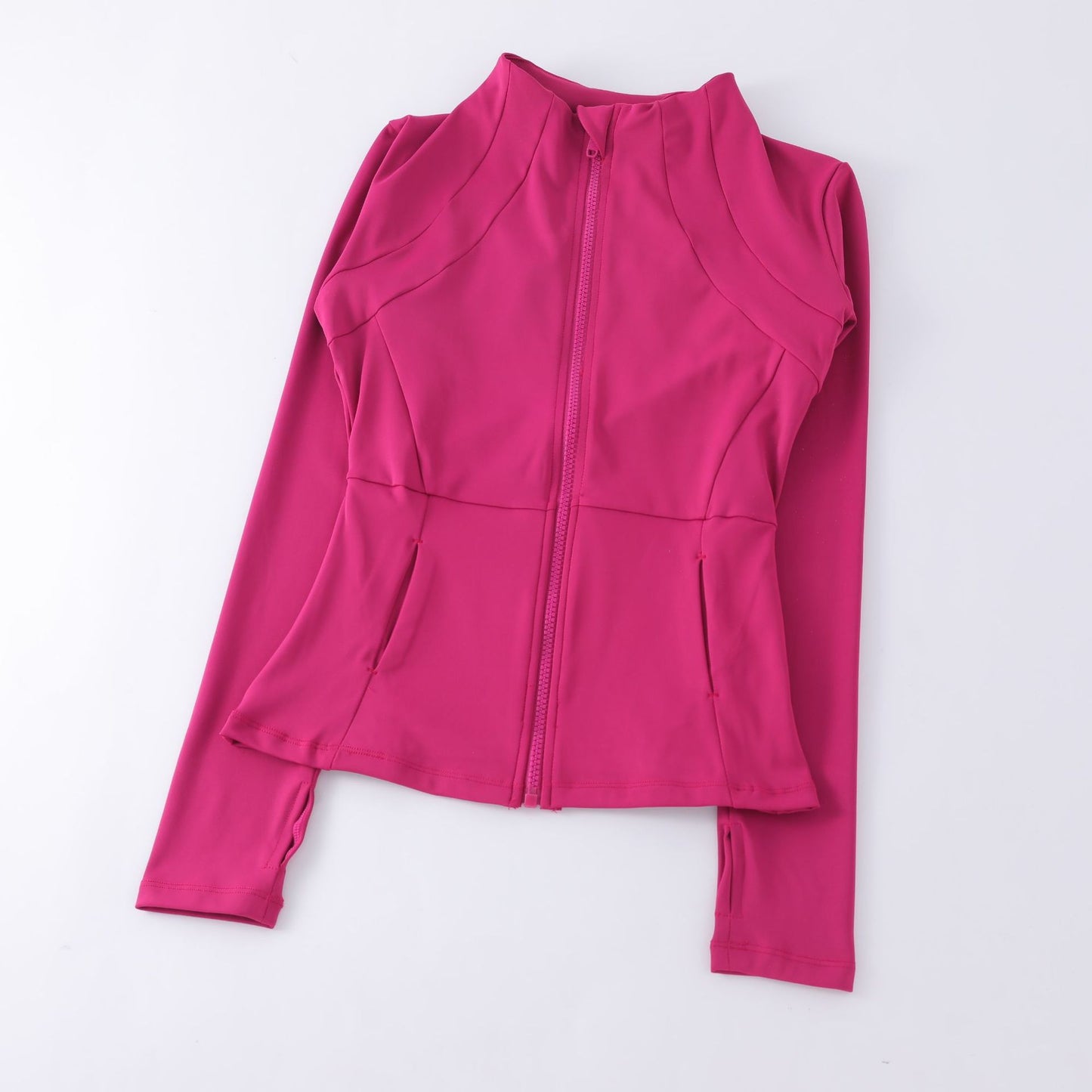 Women's Fitness Zipper Jacket Long Sleeve Sun Protection