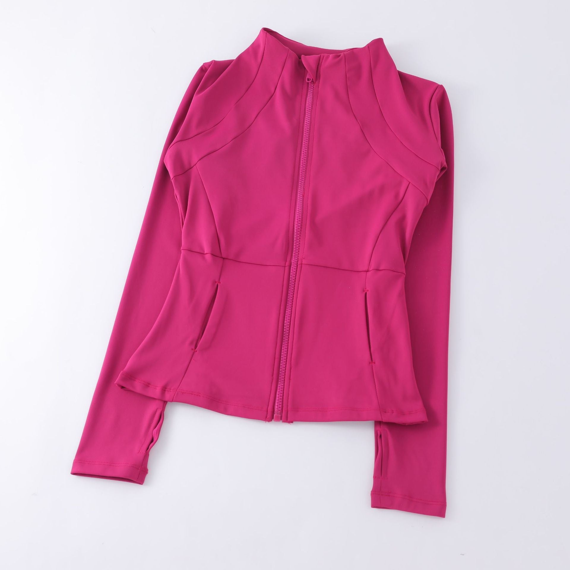 Women's Fitness Zipper Jacket Long Sleeve Sun Protection