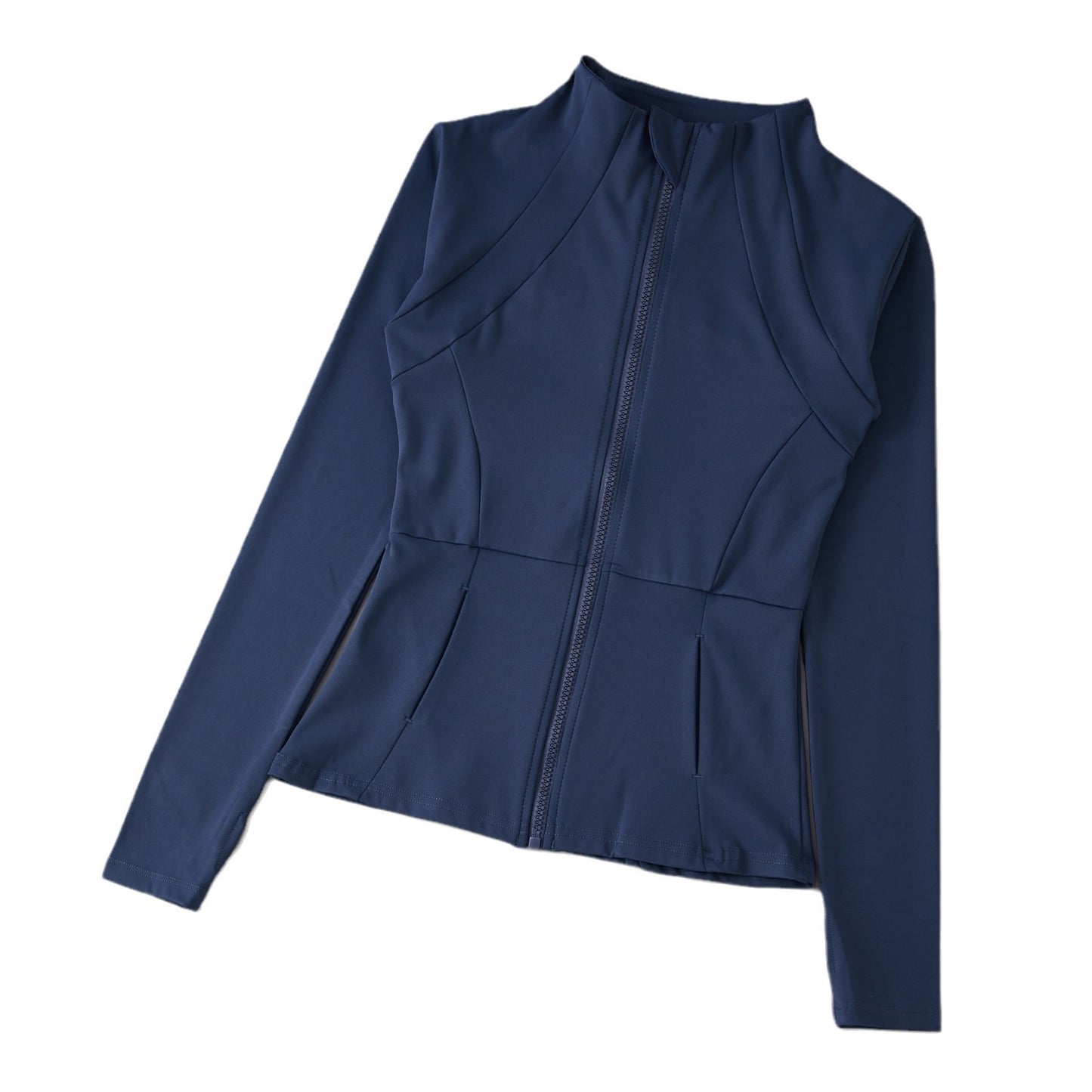 Women's Fitness Zipper Jacket Long Sleeve Sun Protection