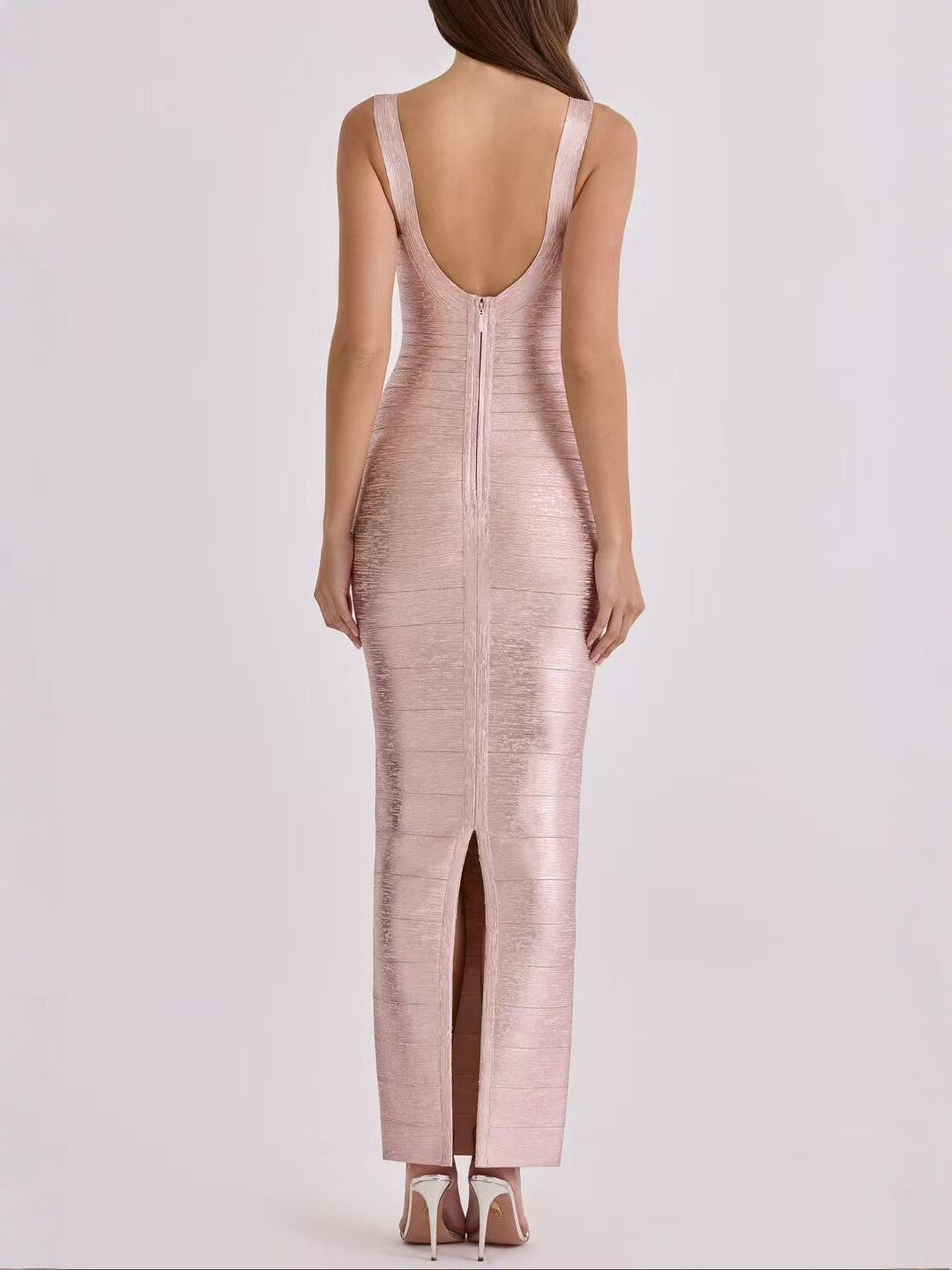 Women's fitted evening gown